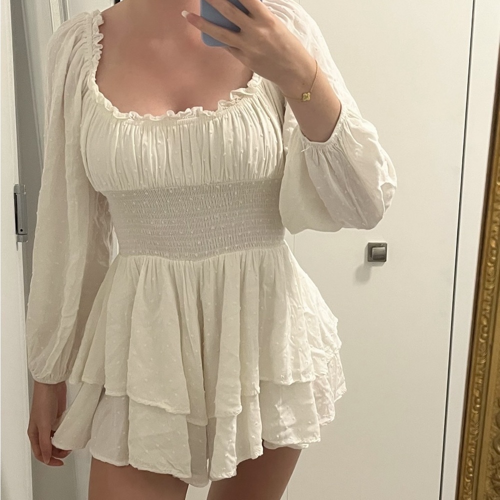 Princess Polly❣️love galore romper long sleeve